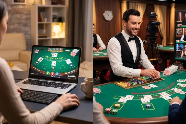 Online Blackjack vs Live Dealer Blackjack: Key Differences