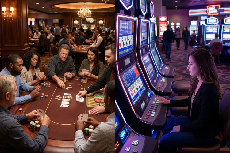 Video Poker vs Traditional Poker: Key Differences Explained
